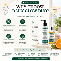 Best skincare duo Pakistan – Serell Skin Vitamin C Serum and Facewash