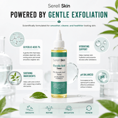 Glycolic Acid Toner for dark spots and acne marks – Serell Skin Pakistan