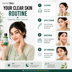 Anti Acne Serum for pimples and blackheads – Serell Skin Pakistan