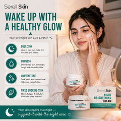 Serell Skin Night Brightening Cream – overnight brightening cream Pakistan