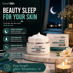 Best night cream for dark spots and pigmentation Pakistan – Serell Skin