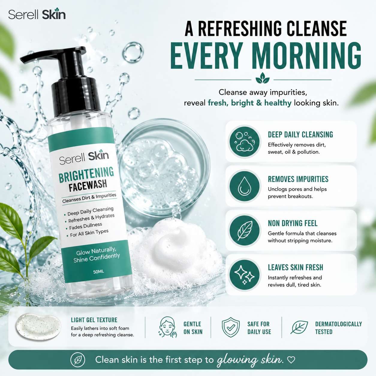 Best face wash for oily and acne prone skin Pakistan – Serell Skin